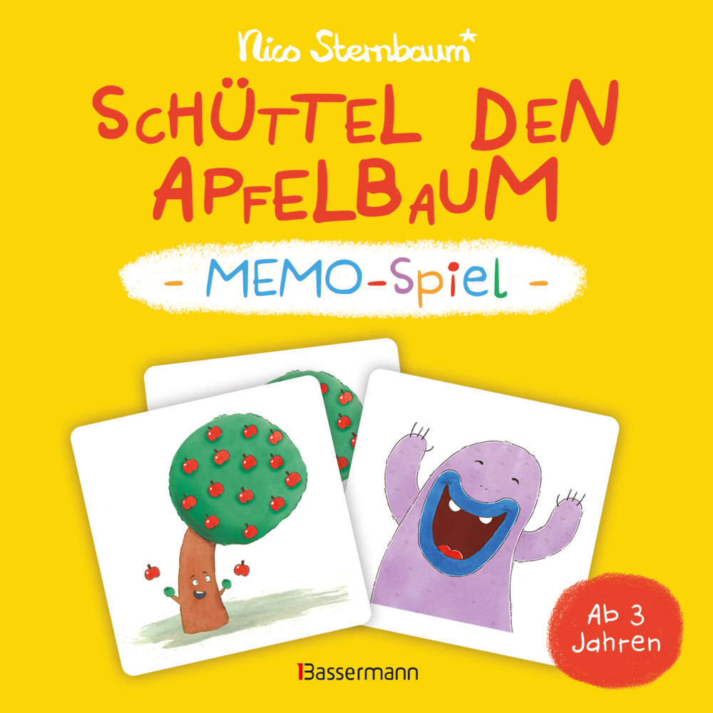 Schüttel den Apfelbaum - Memo-Spiel mit 40 Spielkarten im Karton. Ab 3 Jahren main product photo