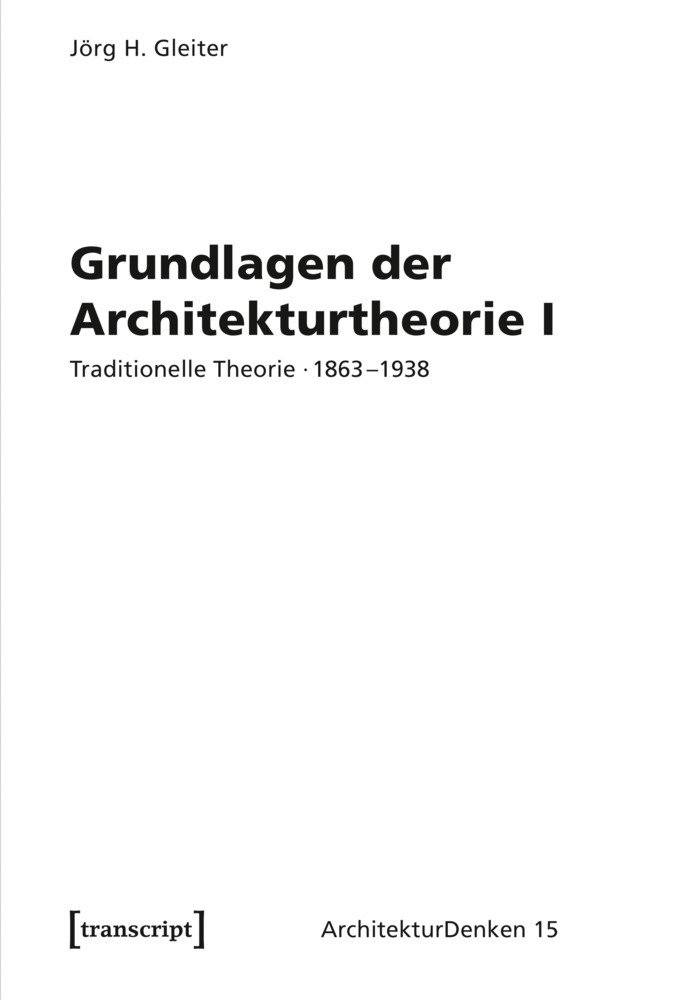 Grundlagen der Architekturtheorie I main product photo