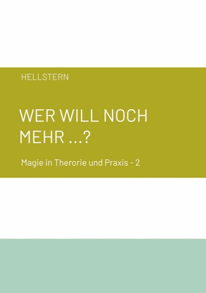Wer will noch mehr ...? main product photo