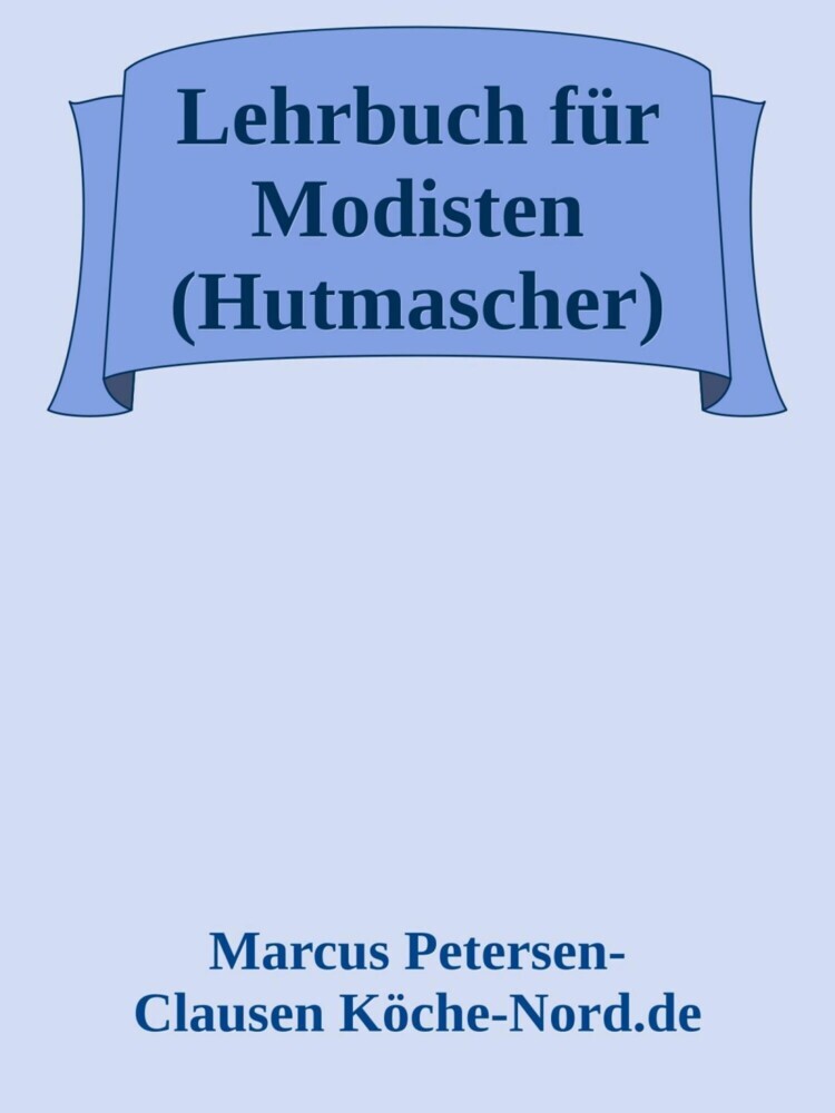 Modist / Modistin werden leicht gemacht main product photo