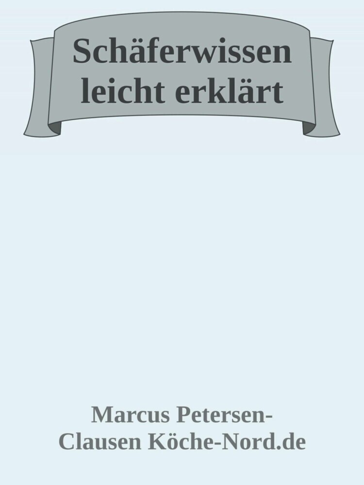 Schäferwissen leicht erklärt! main product photo