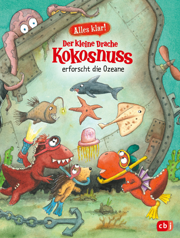 Alles klar! Der kleine Drache Kokosnuss erforscht die Ozeane main product photo