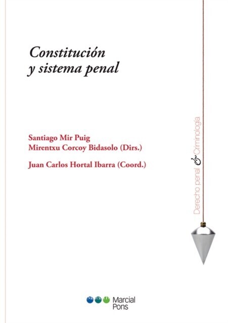Constitución y sistema penal main product photo
