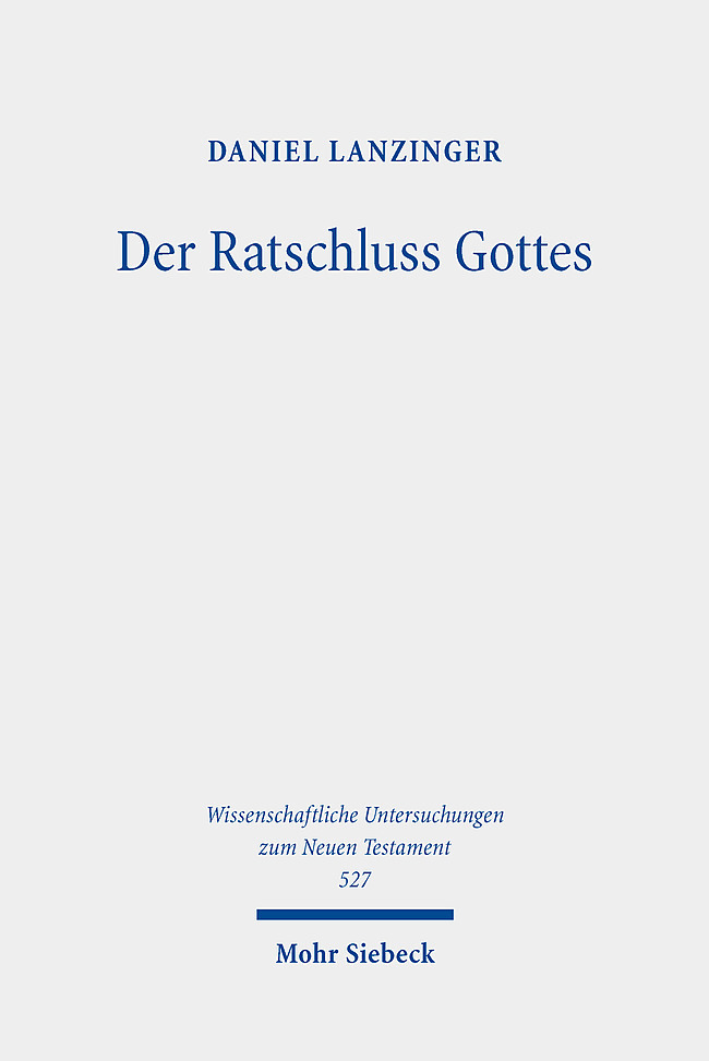 Der Ratschluss Gottes main product photo