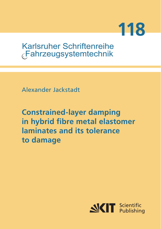 Constrained-layer damping in hybrid fibre metal elastomer laminates and its tolerance to damage main product photo