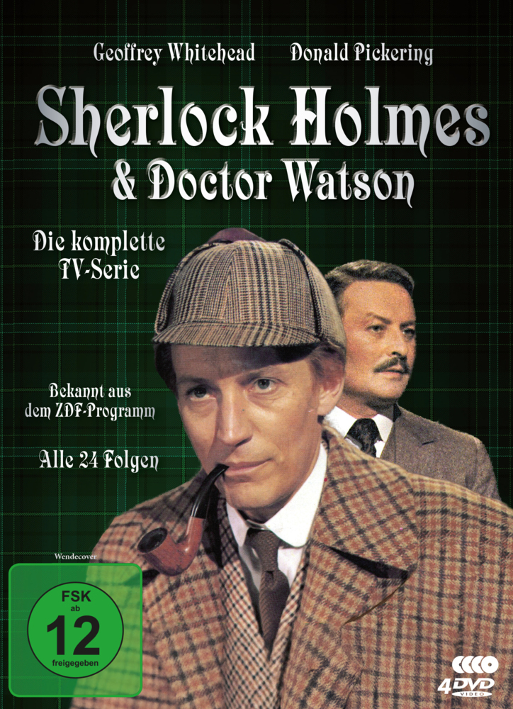Sherlock Holmes und Dr. Watson - Komplettbox, 4 DVD main product photo