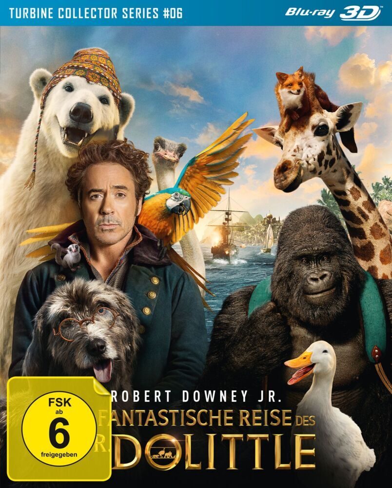 Die fantastische Reise des Dr. Dolittle, 1 Blu-ray 3D main product photo