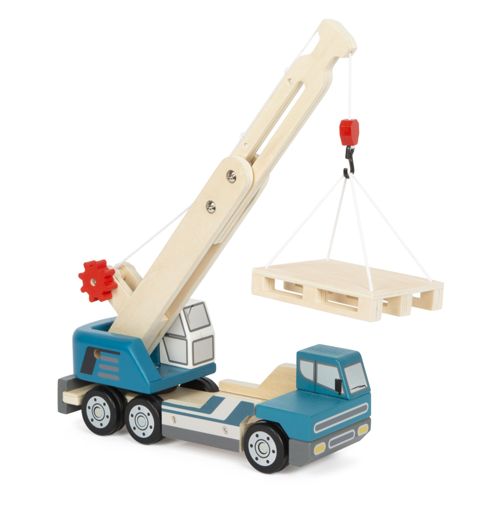 Kranwagen mit Palette main product photo