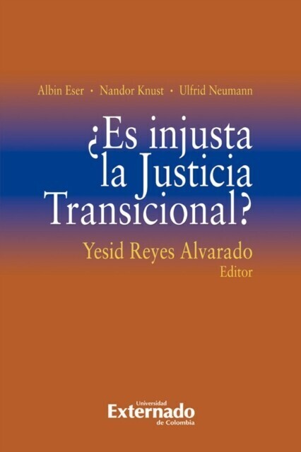 ¿Es injusta la Justicia Transicional? main product photo