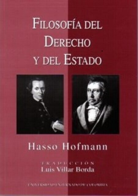 Filosofía del Derecho y del Estado main product photo