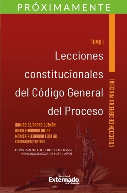 Lecciones constitucionales del código general del proceso. Tomo I main product photo