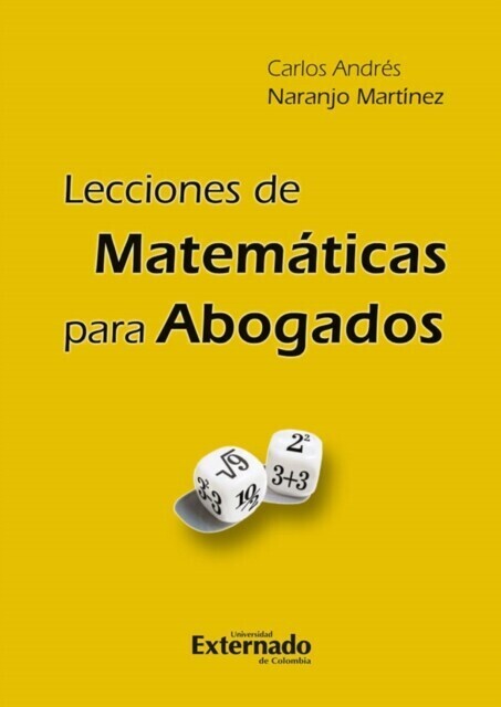 Lecciones de matematicas (2ª) para abogados 2.0 main product photo