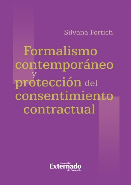 Formalismo contemporáneo y protección del consentimiento contractual main product photo