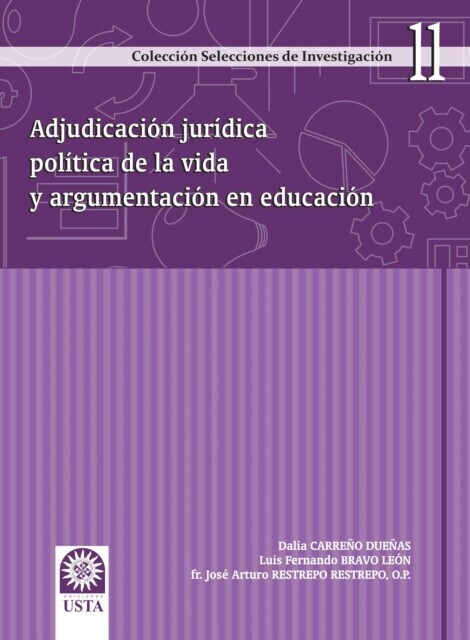 Adjudicación jurídica política de la vida y argumentación en educación main product photo