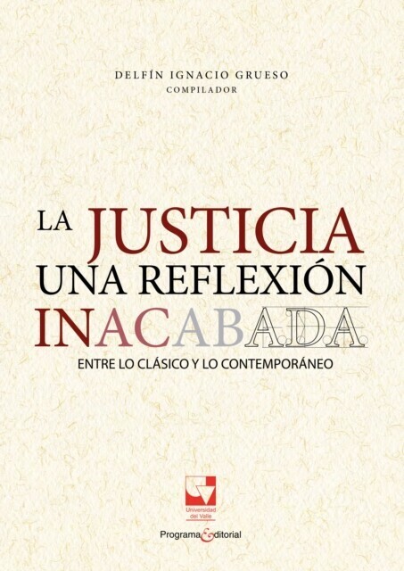La justicia una reflexión inacabada main product photo