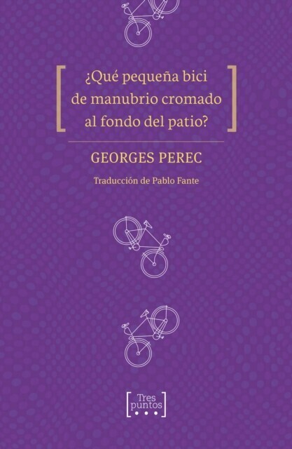 ¿Qué pequeña bici de manubrio cromado al fondo del patio? main product photo