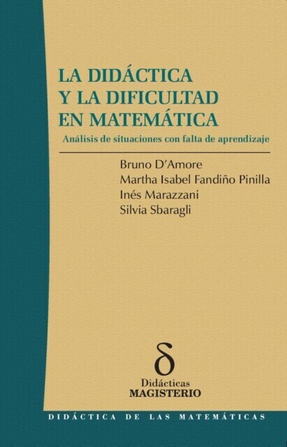 La Didáctica y la Dificultad en Matemática main product photo