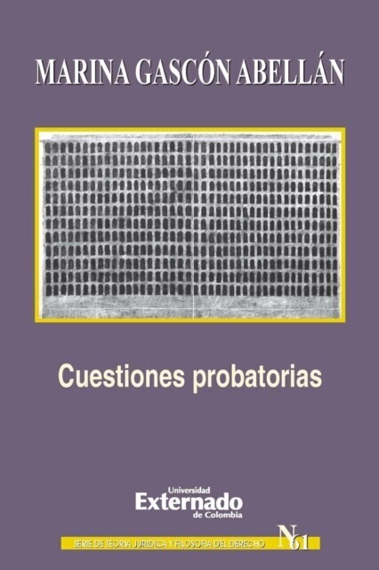 Cuestiones probatorias main product photo