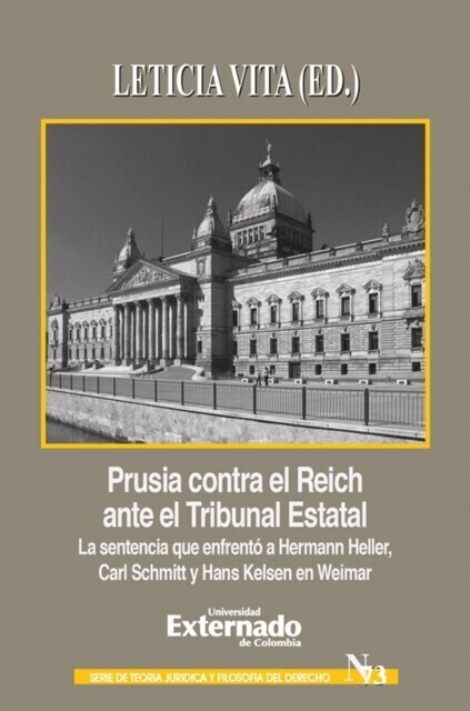 Prusia contra el Reich ante el Tribunal Estatal main product photo