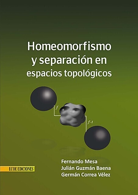 Homeomorfismo y separación en espacios topológicos main product photo
