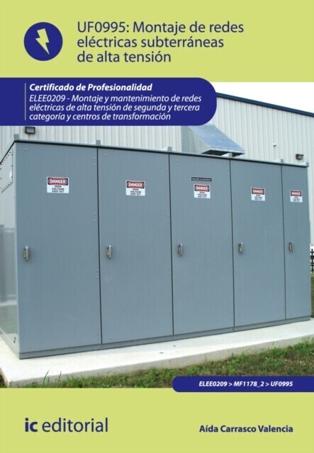 Montaje de redes eléctricas subterráneas de alta tensión. ELEE0209 main product photo