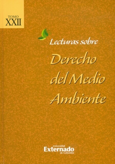Lecturas sobre derecho del medio ambiente. Tomo XXII main product photo