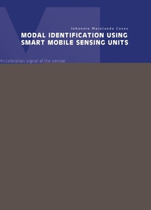 Modal identification using smart mobile sensing units