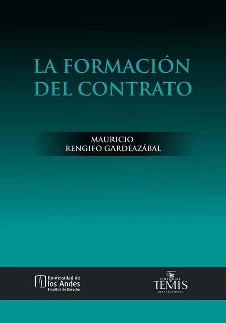 La formación del contrato main product photo