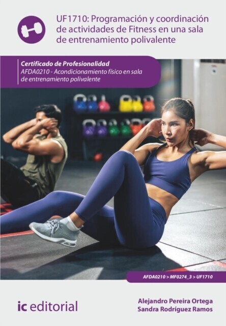 Programación y coordinación de actividades de Fitness en una sala de entrenamiento polivalente. AFDA0210 main product photo