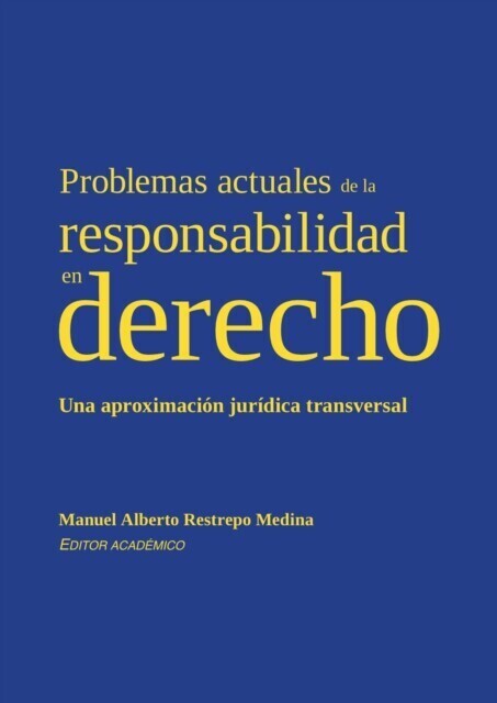 Problemas actuales de la responsabilidad en derecho main product photo