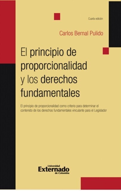 El principio de proporcionalidad y los derechos fundamentales main product photo