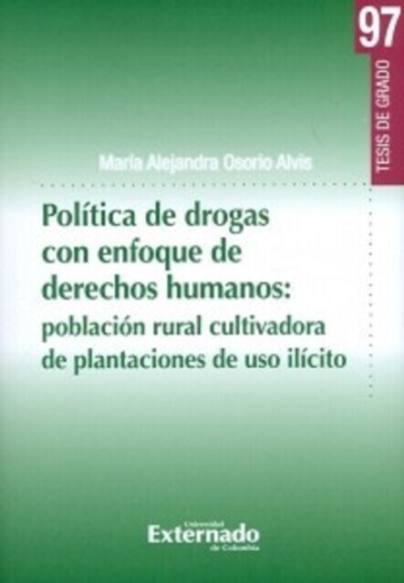 Política de drogas con enfoque de derechos humanos: main product photo