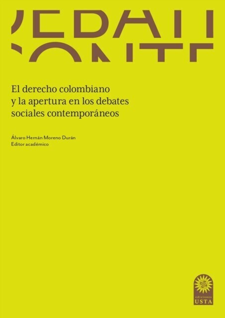 El derecho colombiano y la apertura en los debates sociales contemporáneos main product photo