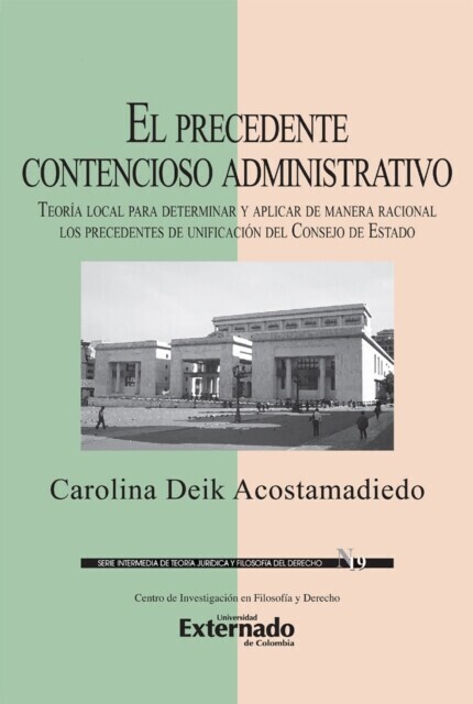 El precedente contencioso administrativo main product photo