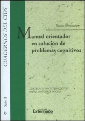 Manual orientador en solución de problemas cognitivos