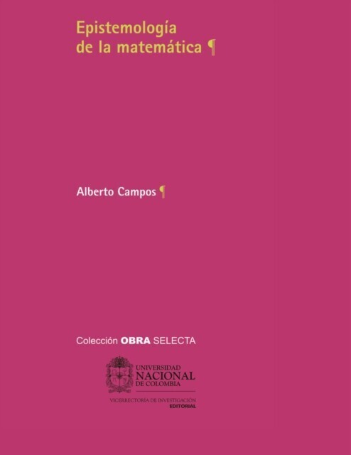 Epistemología de la matemática main product photo
