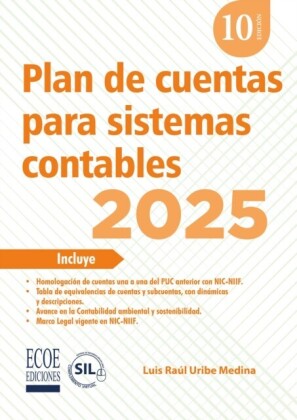 Plan de cuentas para sistemas contables 2025   10ma edición
