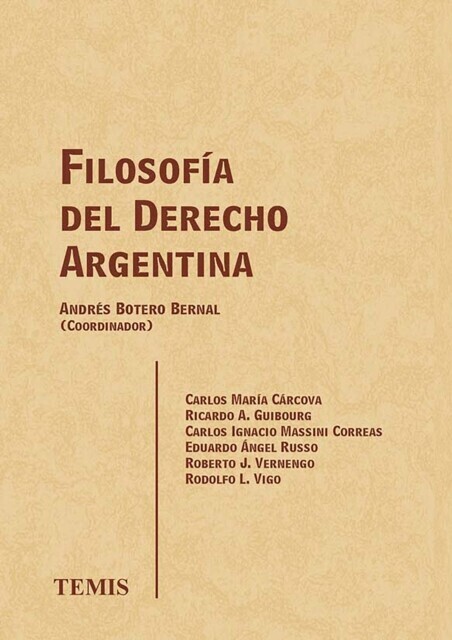 Filosofía del derecho Argentina main product photo