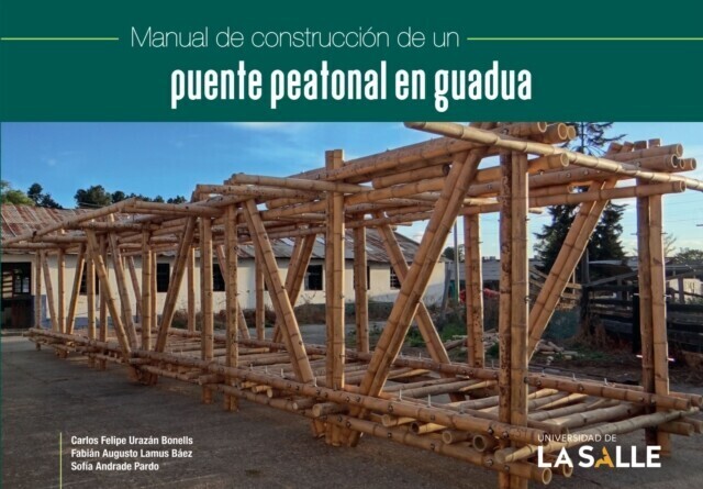 Manual de construcción de un puente peatonal en guadua main product photo