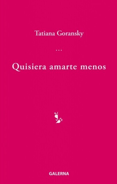 Quisiera amarte menos main product photo