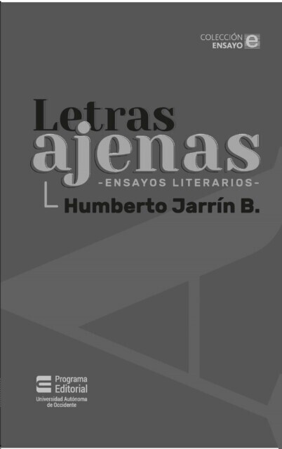 Letras ajenas main product photo
