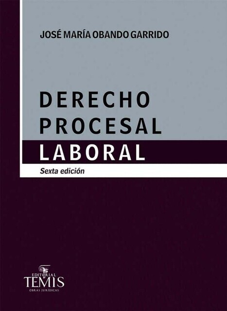 Derecho procesal laboral main product photo