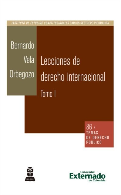 Lecciones de derecho internacional.Tomo I main product photo