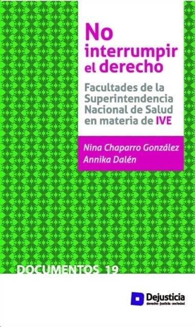 No interrumpir el derecho main product photo