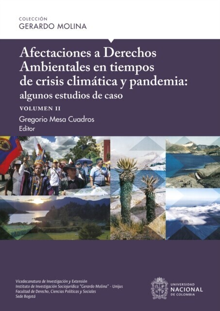 Afectaciones a Derechos Ambientales en tiempos de crisis climática y pandemia: algunos estudios de caso, volumen II main product photo