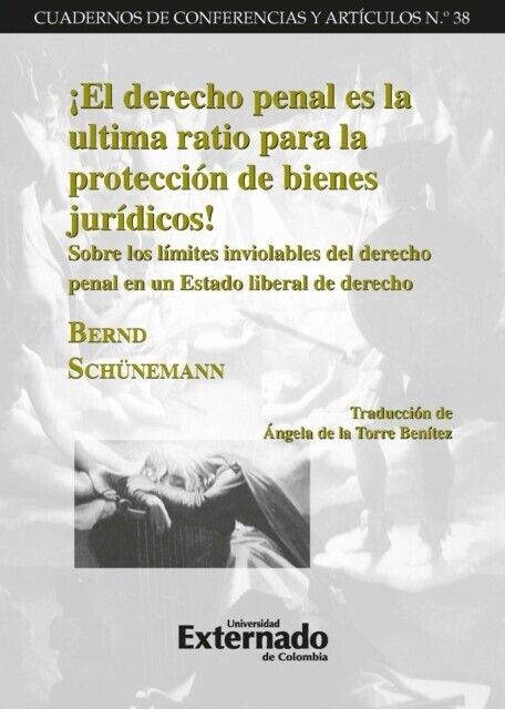 ¡El derecho penal es la ultima ratio para la protección de bienes jurídicos! main product photo