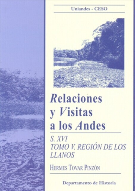 Relaciones y visitas a los Andes. Siglo XVI main product photo