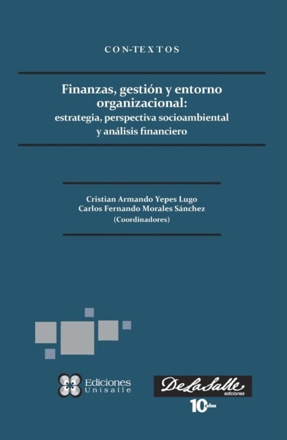 Finanzas, gestión y entorno organizacional main product photo