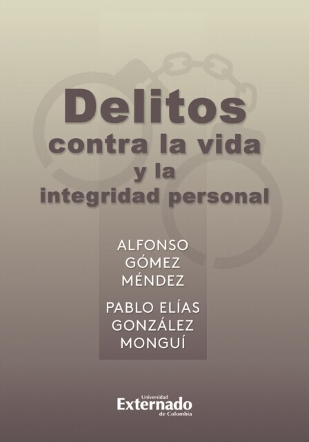 Delitos contra la vida y la integridad personal main product photo