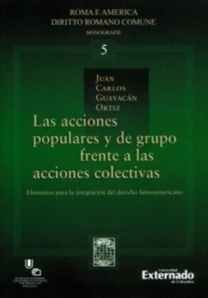 Las acciones populares y de grupo frente a las acciones colectivas.